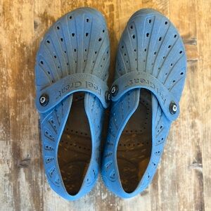 Barefooters Shoes Made in Italy EUC blue EU size 38 hike walk outdoors bare foot
